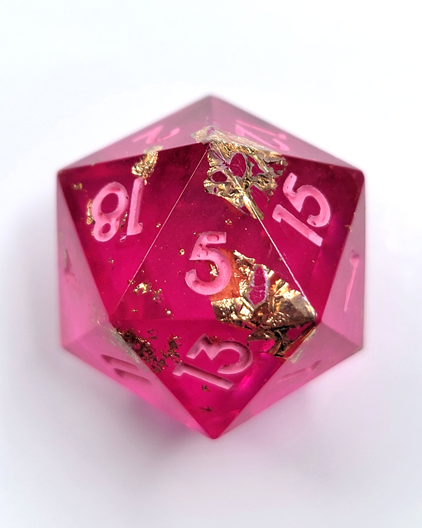 Princess -1 D20 | Handmade Dice | Hand Crafted Dungeons and Dragons Dice