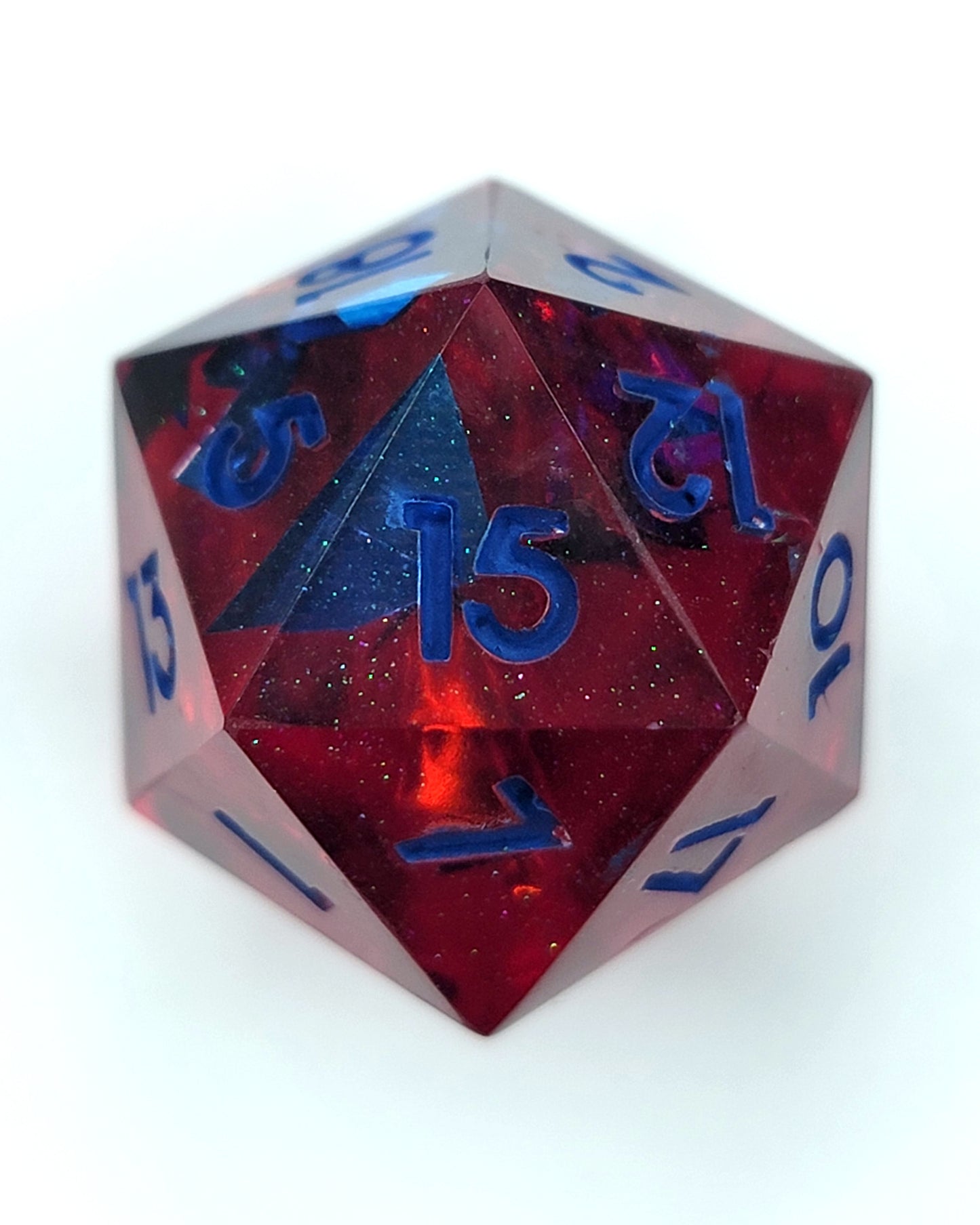 Banishment -1 D20 | Handmade Dice | Hand Crafted Dungeons and Dragons Dice