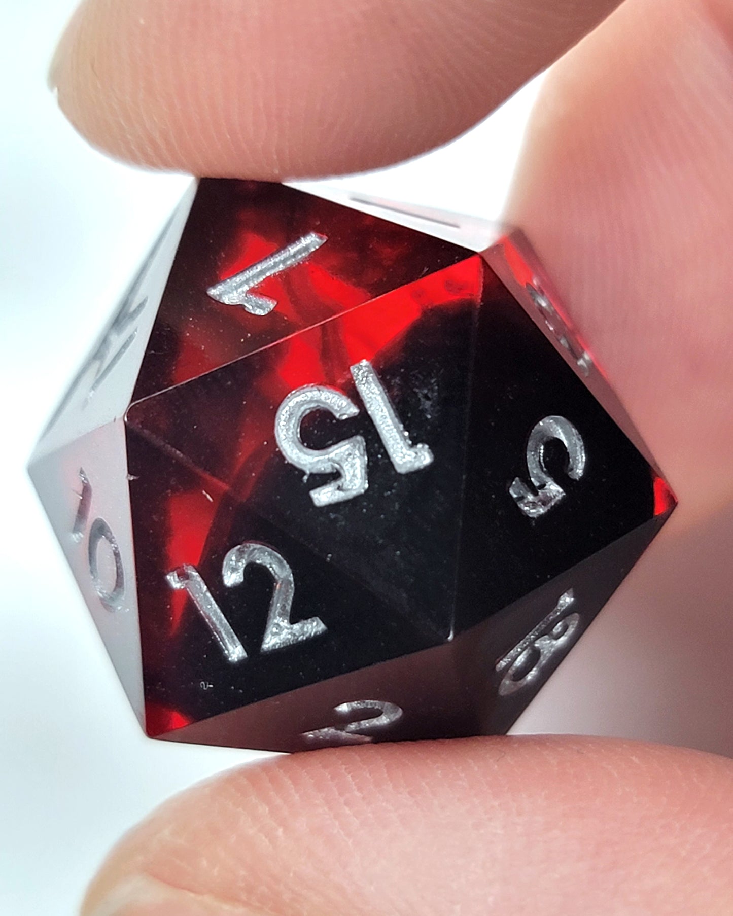 From the Pit -1 D20 | Handmade Dice | Hand Crafted Dungeons and Dragons Dice