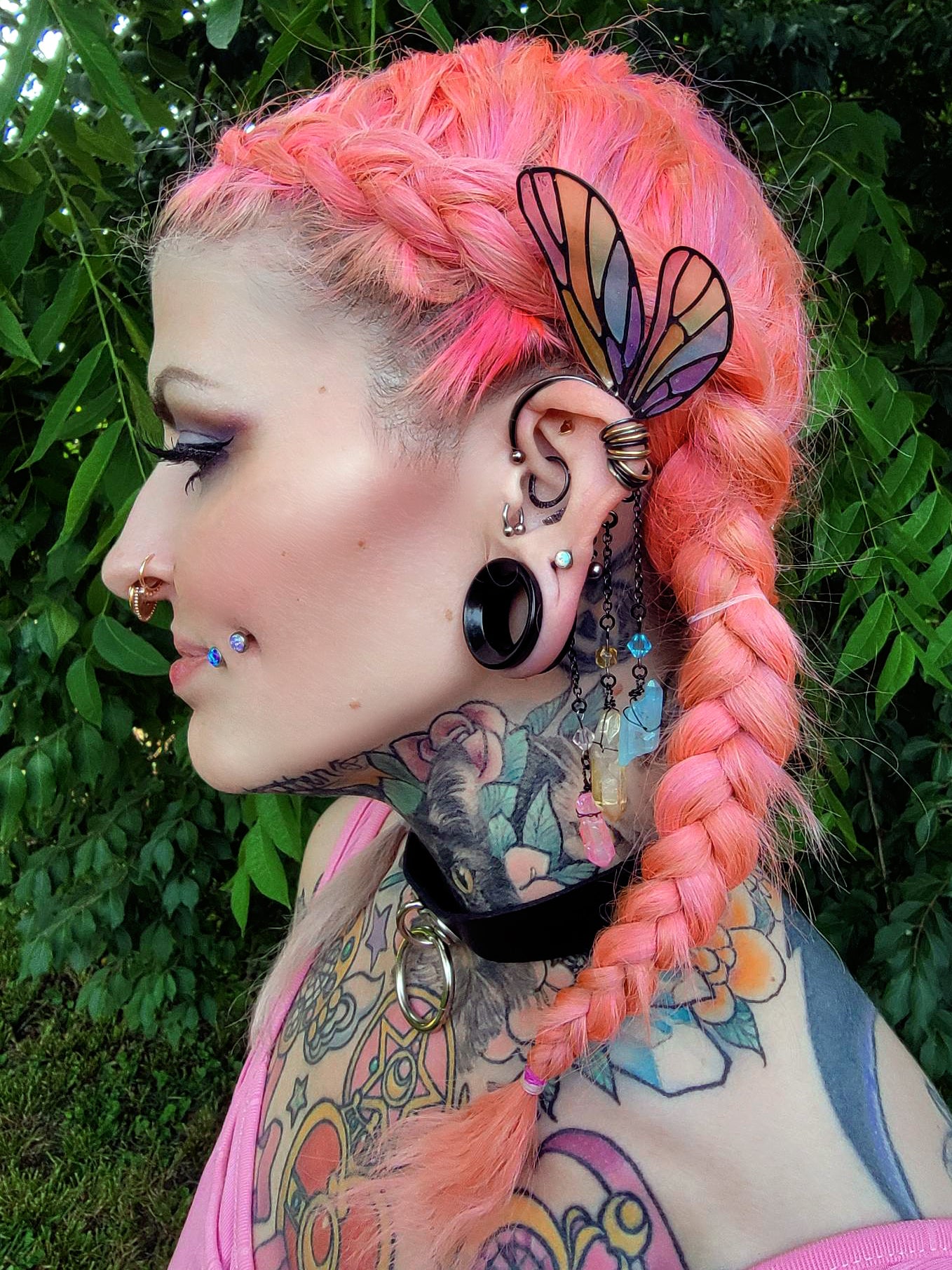 Rainbow Fairy - Ear Cuff | Handmade Dice Jewelry