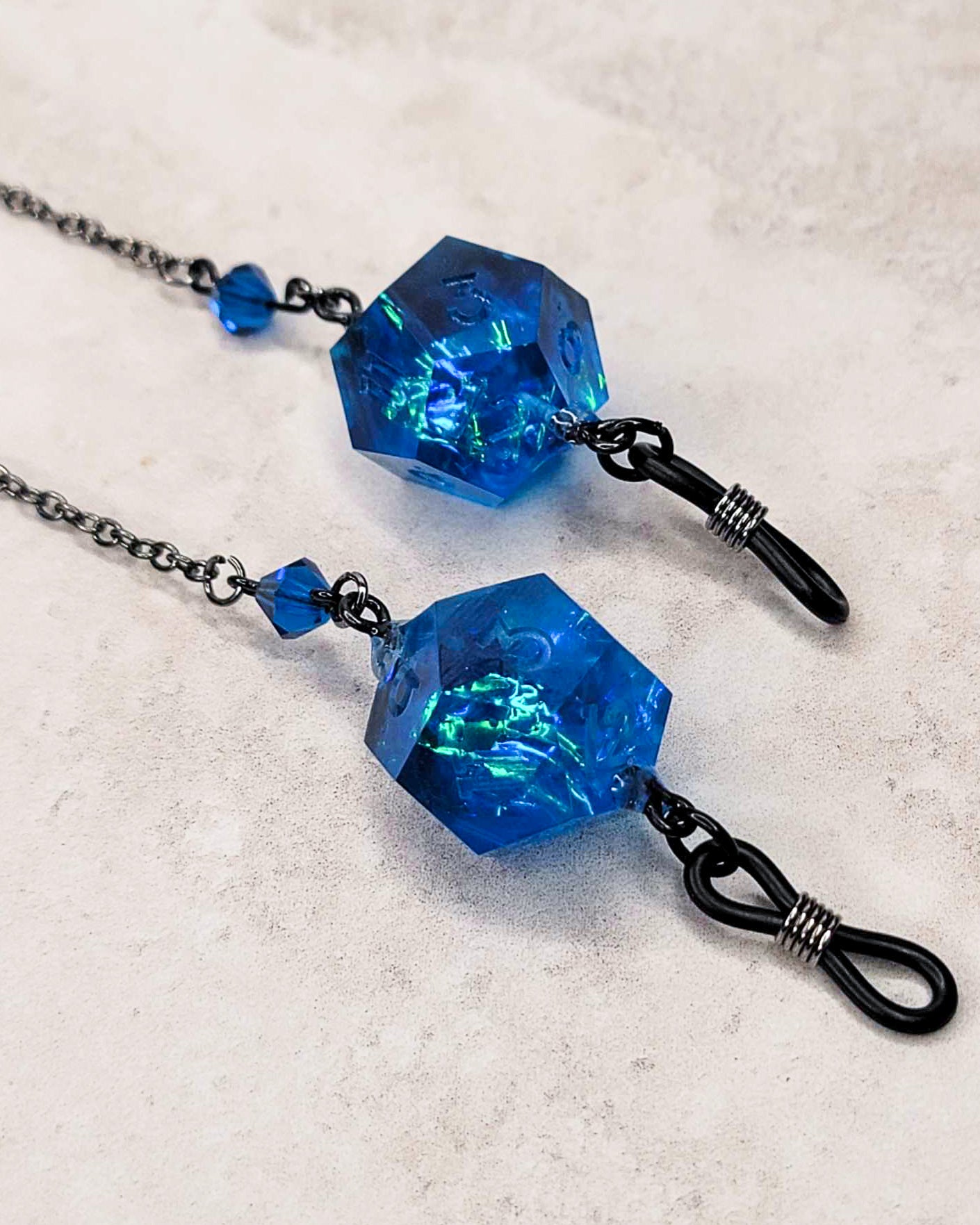 Heart of the Ever - D12 Dice Glasses Chain