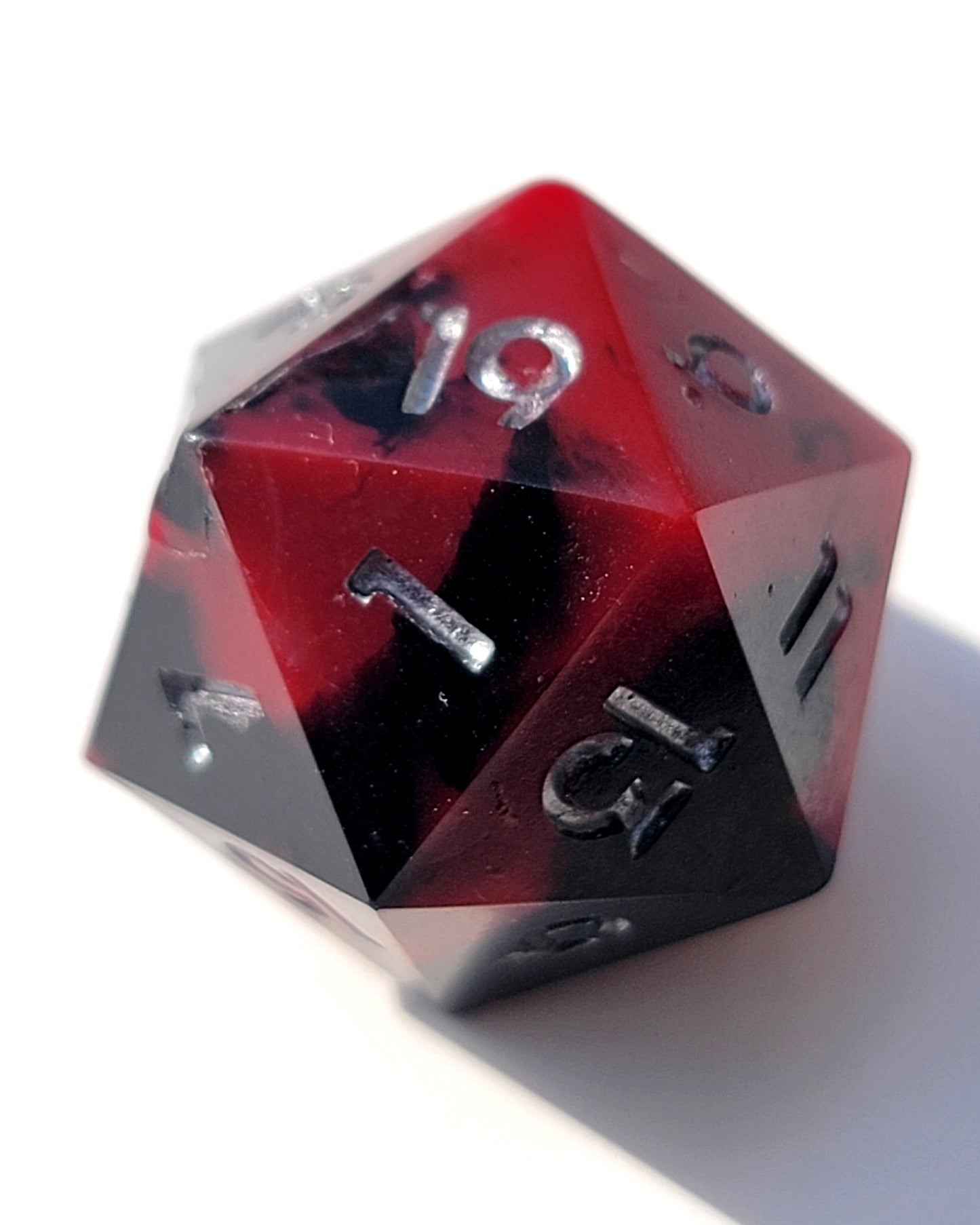 Unquenchable Pride - D20s | Handmade dice | Hand crafted DnD Dice