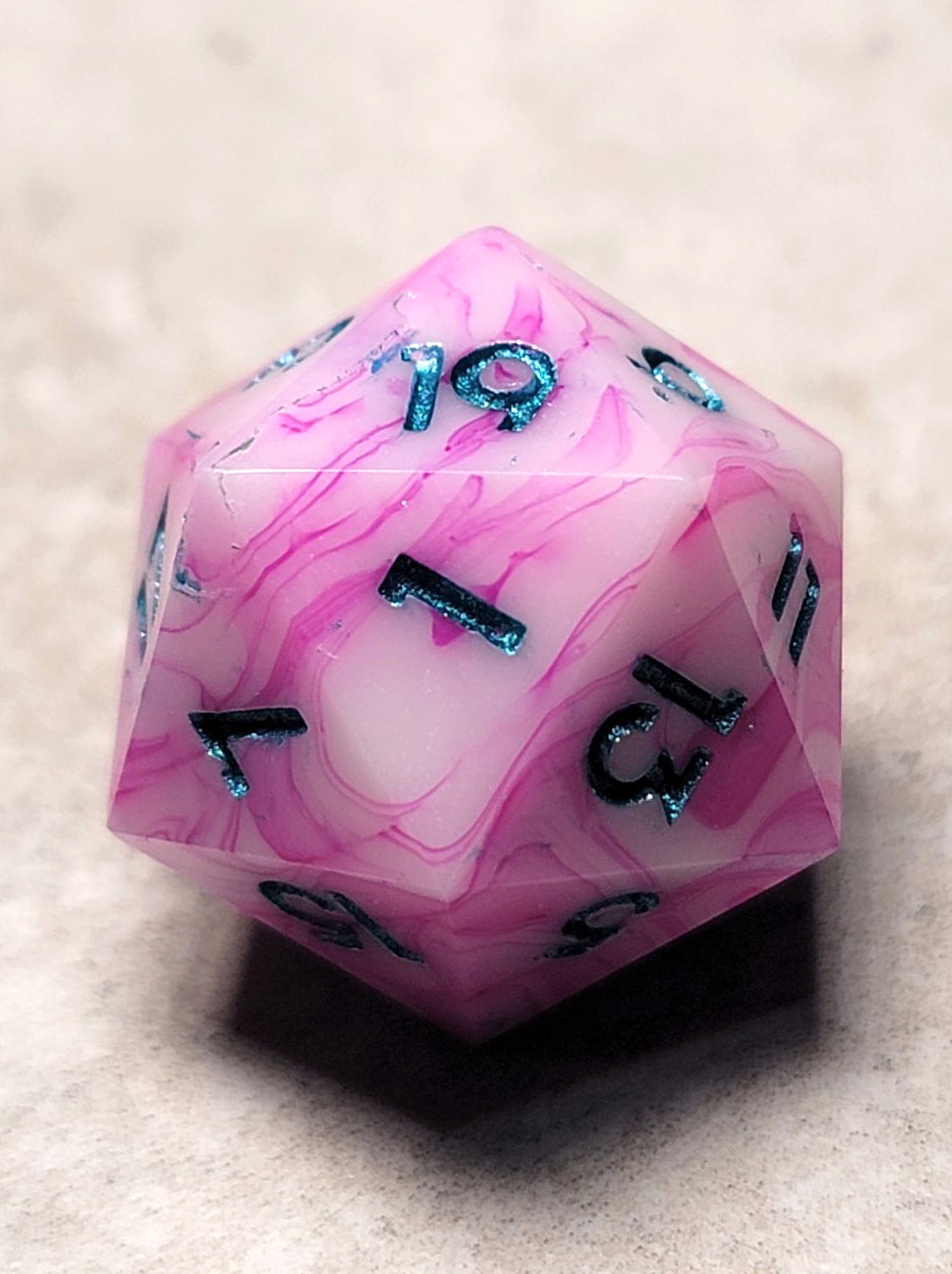 The Parlor's Perfume - D20 D&D Dice| Hand Crafted Dungeons and Dragons Dice