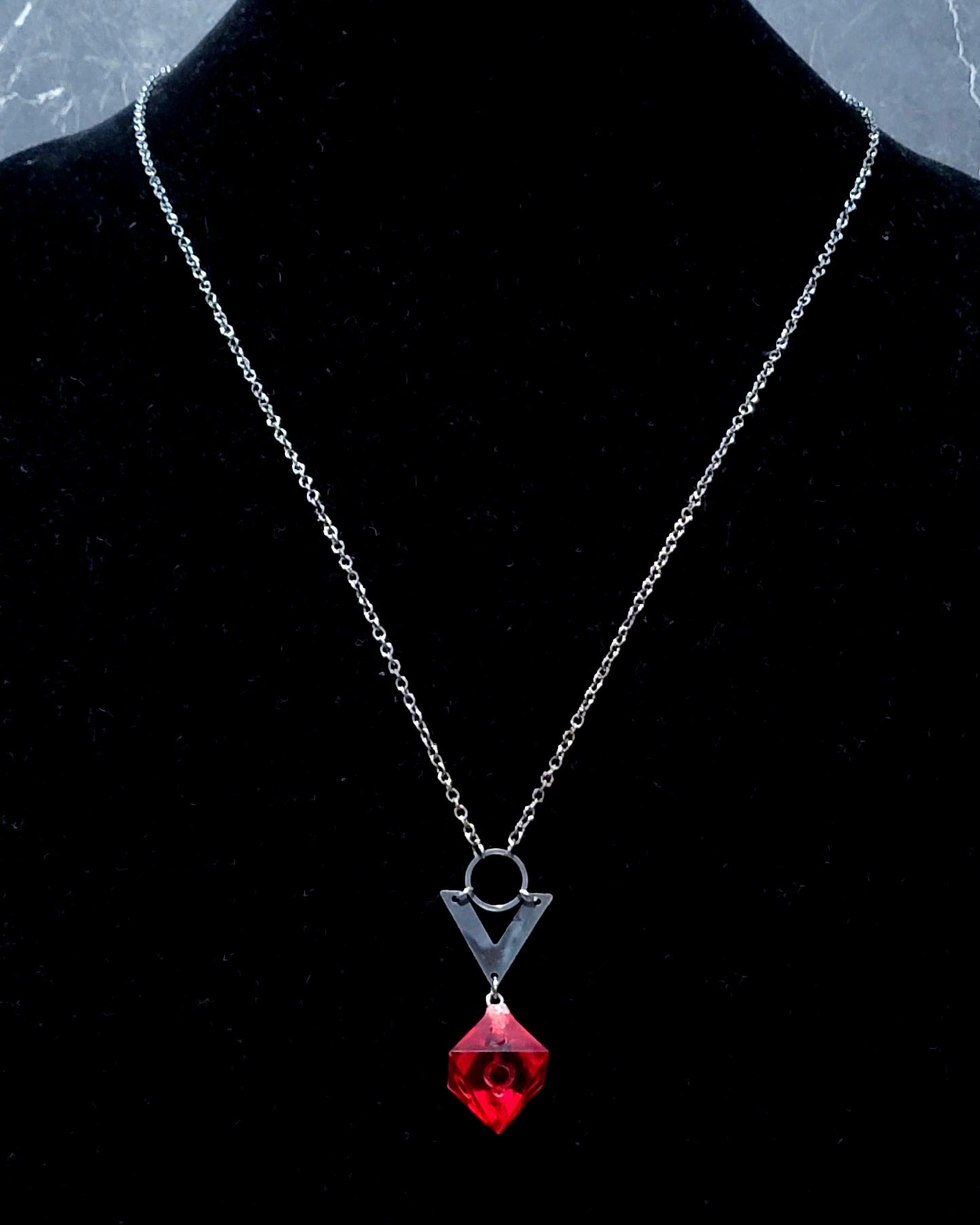 The Last Drop - D8 Necklace | Handmade Dice Jewelry |