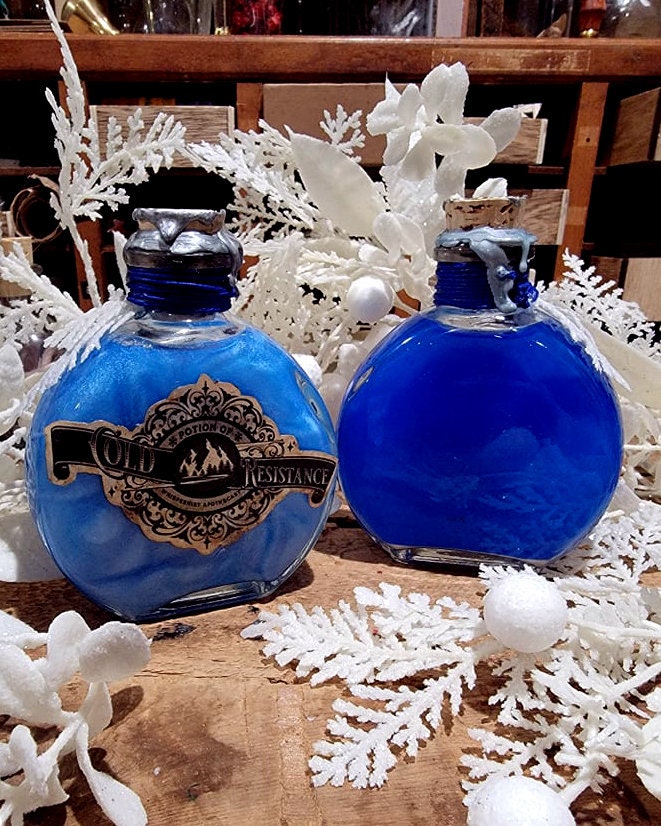 Potion of Cold Resistance  | Apothecary Potion | Potion decoration | DND Prop | DND Potion